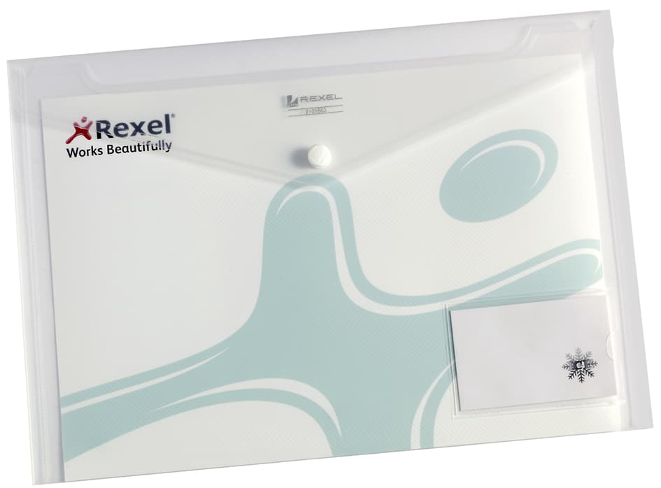 Rexel Dokumententasche, Din A4, Pp, Transparent