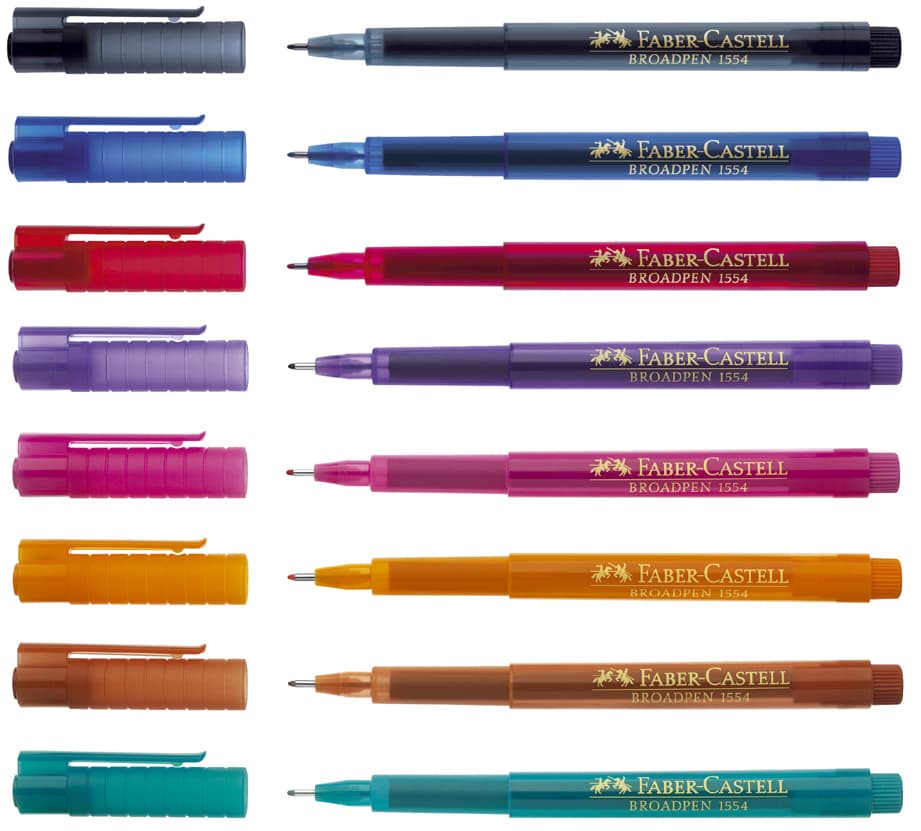 Faber-Castell Fineliner Broadpen, Pink