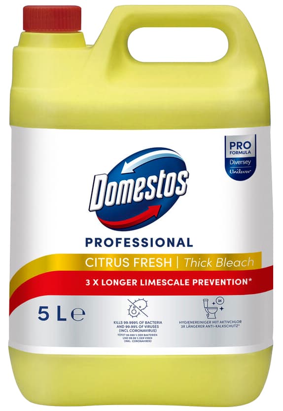 Domestos Professional Hygienereiniger Citrus Fresh, 5 Liter