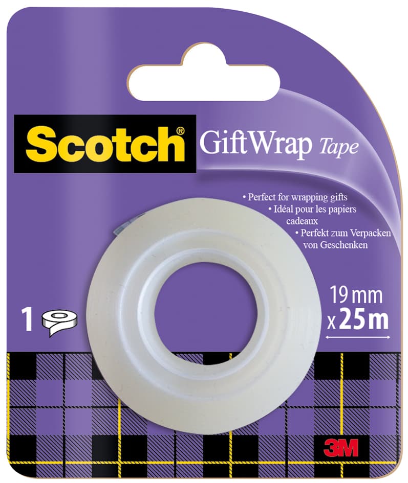 Scotch Geschenk-Klebefilm , Giftwrap Tape, , 19 Mm X 25 M