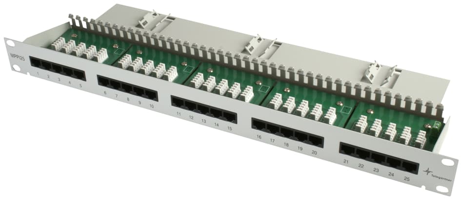 Telegärtner 19, Isdn Patch Panel, 25 Ports