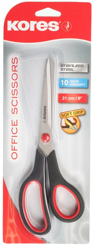 Kores Universal-Schere Mit Softgrip-Griff, Länge: 210 Mm