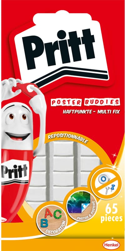 Pritt Klebepads Multi-Fix, Wieder Ablösbar, Weiß