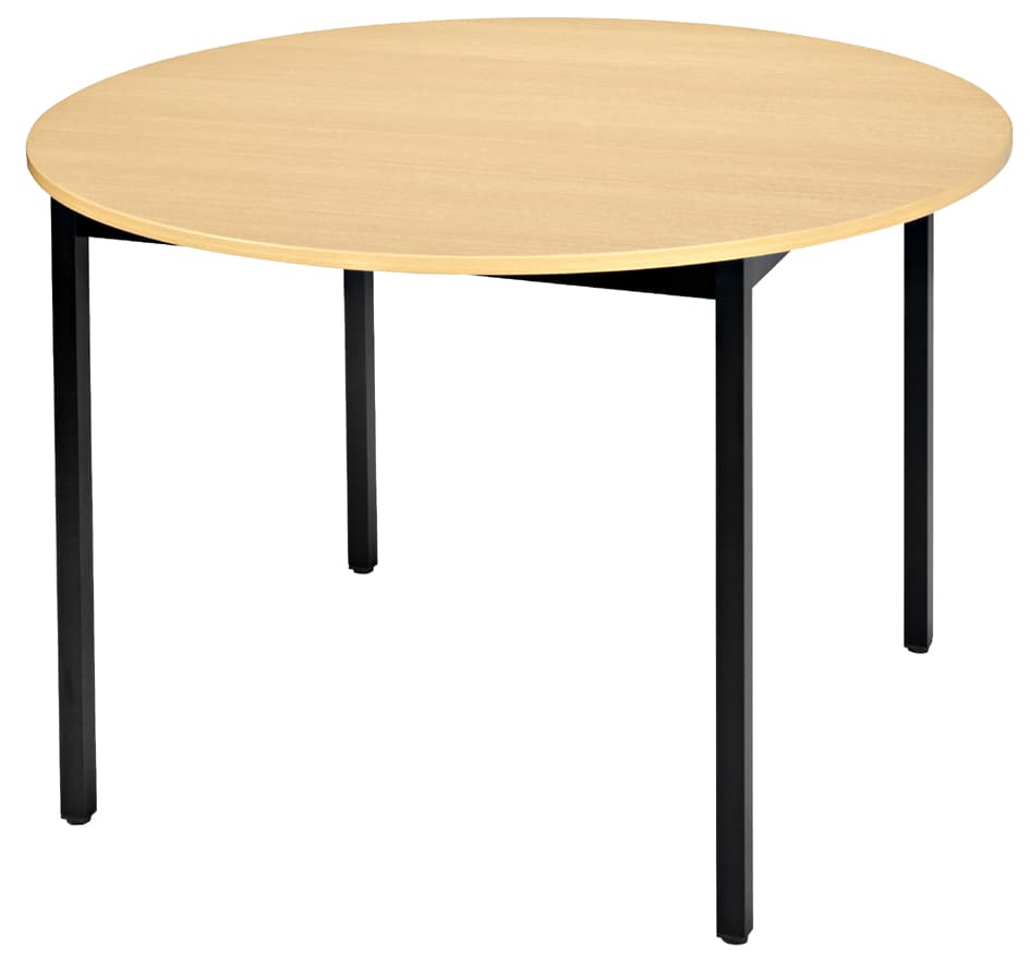 Sodematub Universaltisch 110rohn, 1.100 Mm, Buche/Schwarz