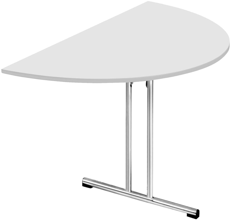 Sodematub Klapptisch Chromeline1, Halbrund, Grau