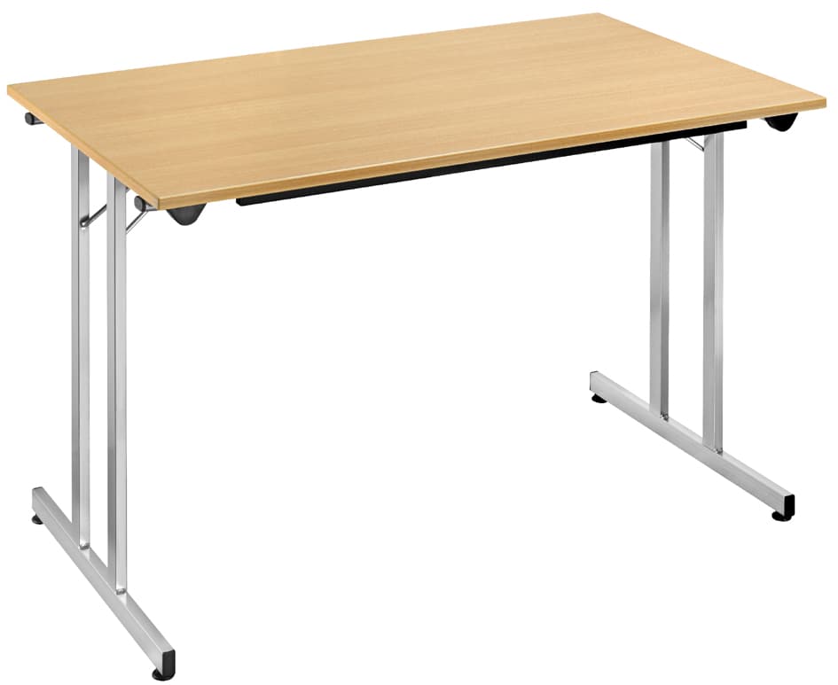 Sodematub Klapptisch Tpmu126ha, 1.200 X 600 Mm, Buche/Alu
