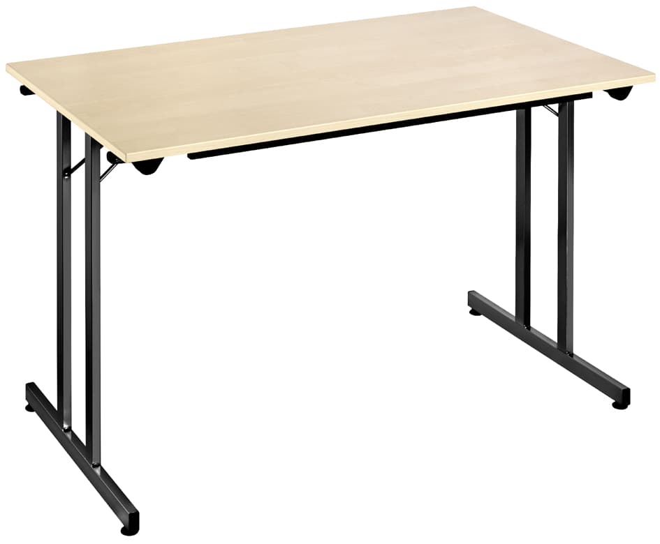 Sodematub Klapptisch Tpmu168en, 1.600 X 800 Mm,Ahorn/Schwarz