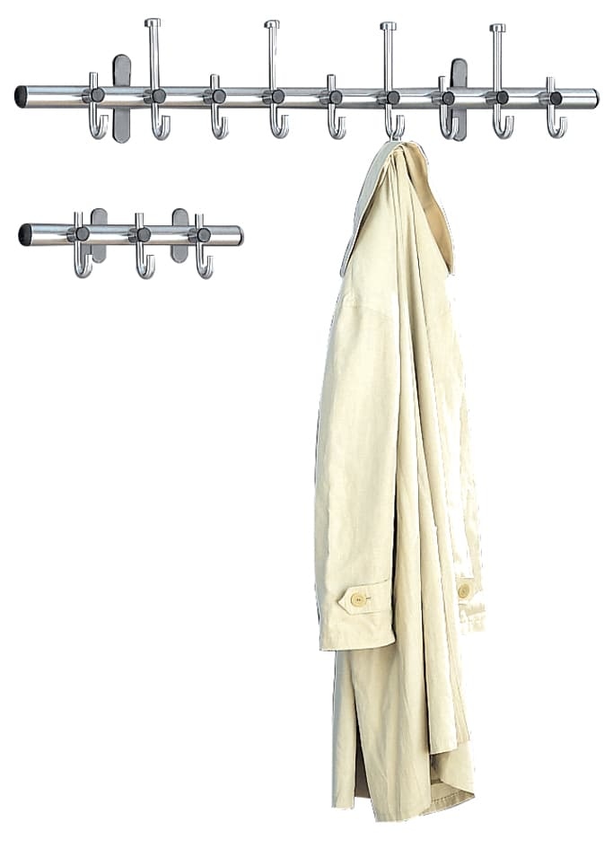 Kerkmann Wandgarderobe Arte, 9 Haken, Silber