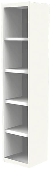 Kerkmann Regal, 4 Böden, 5 Ordnerhöhen, (B)410 Mm, Weiß