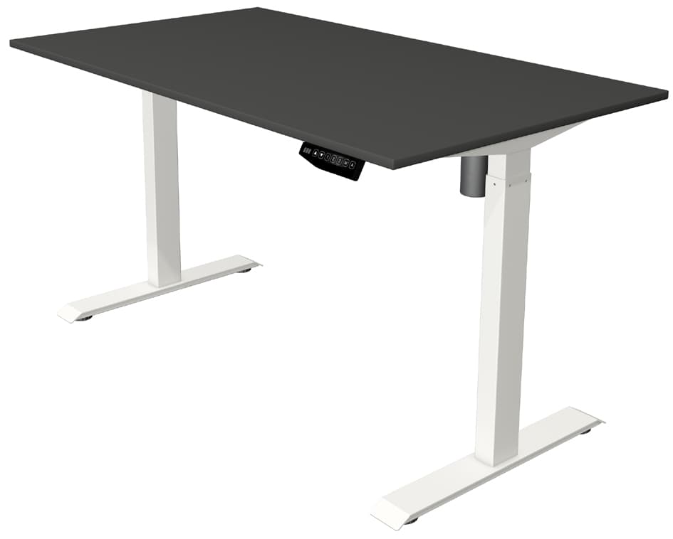 Kerkmann Sitz-Steh-Schreibtisch Move 1, (B)1.600 Mm, Weiß