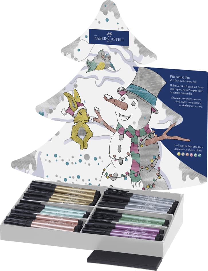 Faber-Castell Tuschestift Pitt Artist Pen, 90er Display