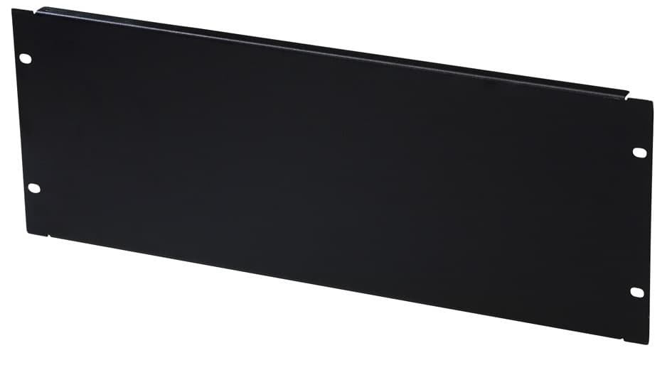 Digitus 19,  Blindplatte, 4 He, Schwarz (Ral 9005)