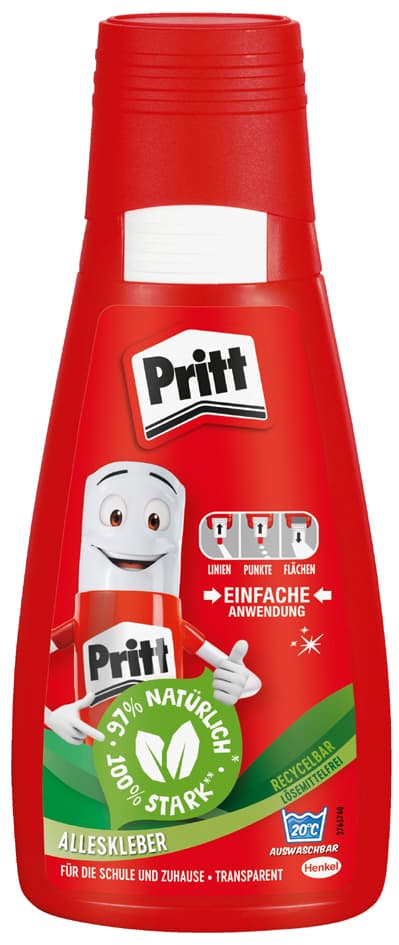 Pritt Alleskleber, Lösemittelfrei, 100 G Flasche