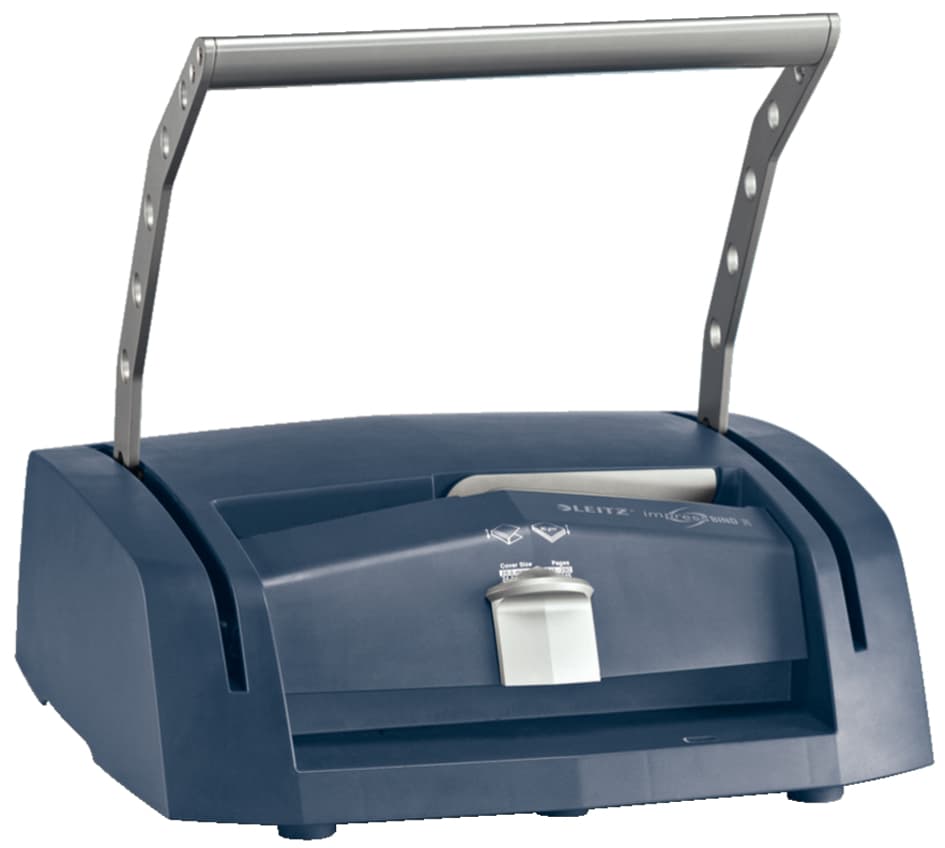 Leitz Buchbindegerät Impressbind 280, Silber/Blau