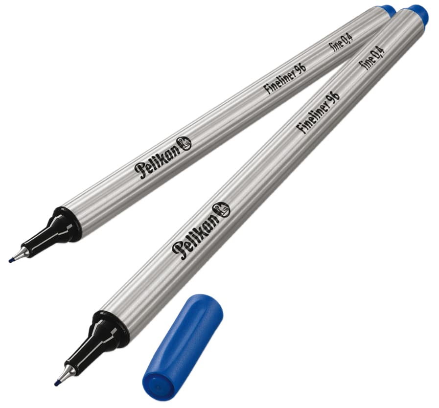 Pelikan Fineliner 96, Strichstärke: 0,4 Mm, Blau