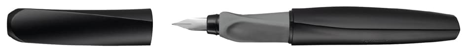 Pelikan Twist Füllhalter Black, Schwarz/Grau