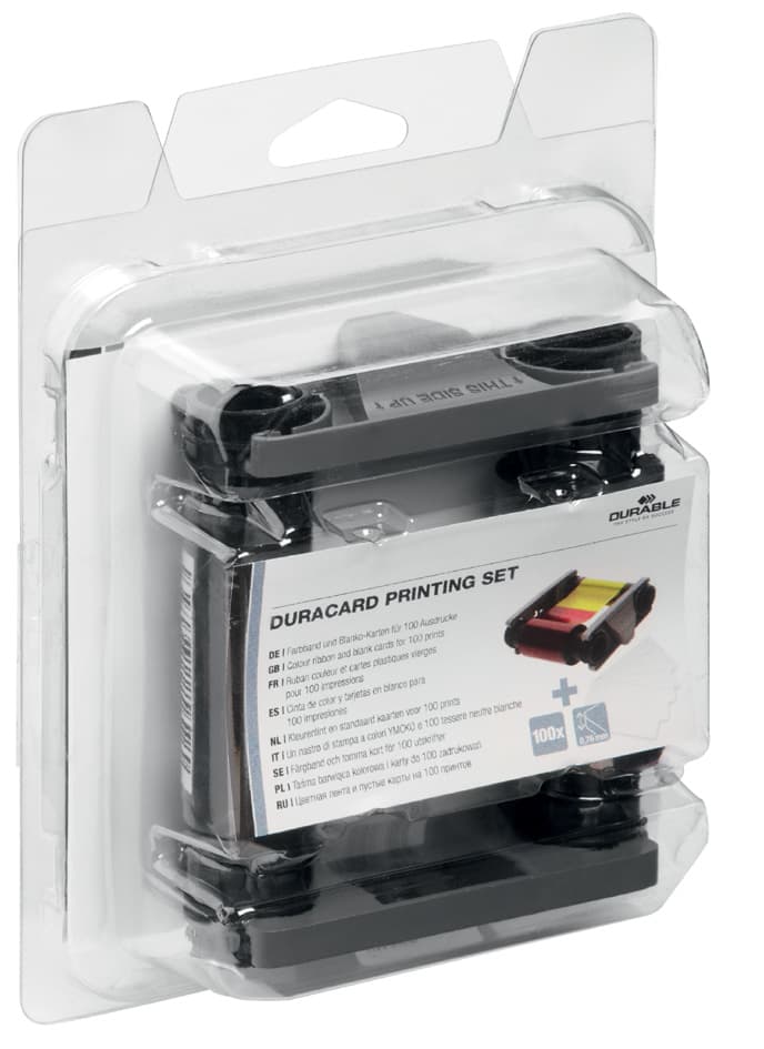 Durable Zubehör-Set Printing Set Für Kartendrucker Duracard