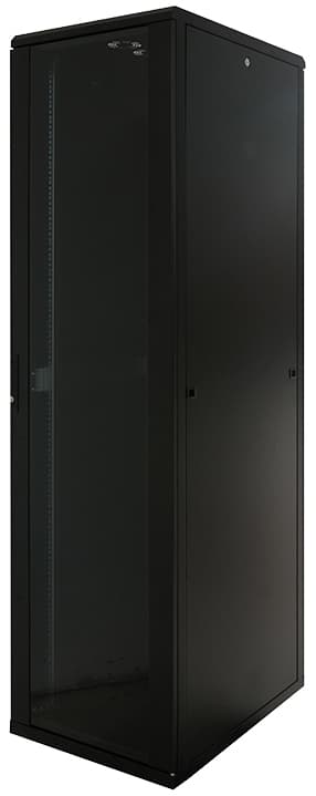 Logilink 19,  Netzwerkschrank, 16 He, Schwarz (Ral9005)