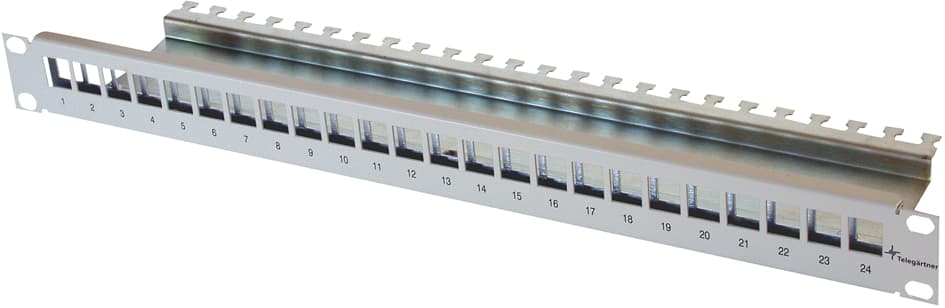 Telegärtner 19,  Modulträger 1 He, Unbestückt
