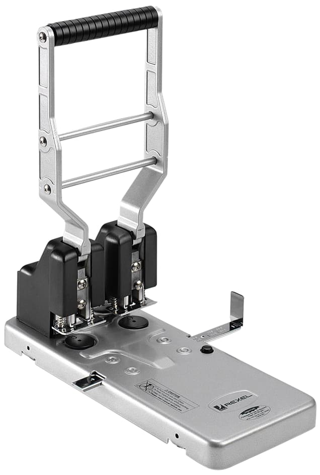 Rexel Registraturlocher Hd2150, Schwarz/Silber