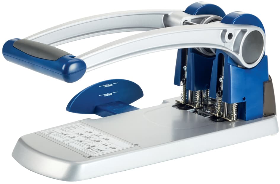Rexel Registraturlocher Hd2300x, Blau/Silber/Schwarz