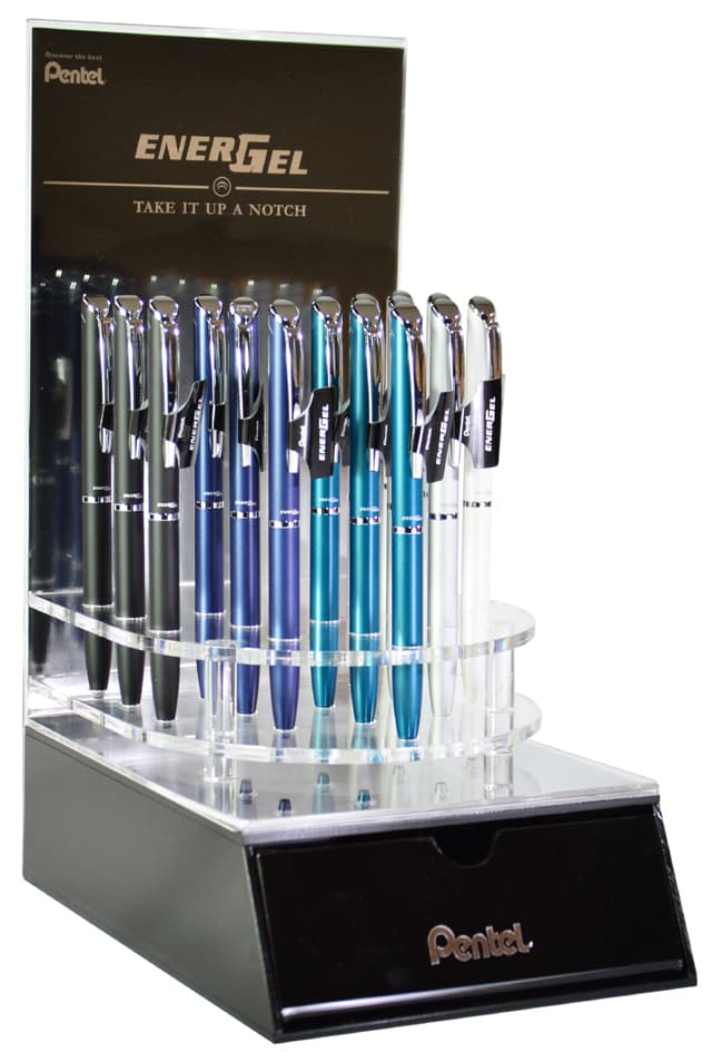 Pentel Energel Gel-Tintenroller Hi-Class, Im Display