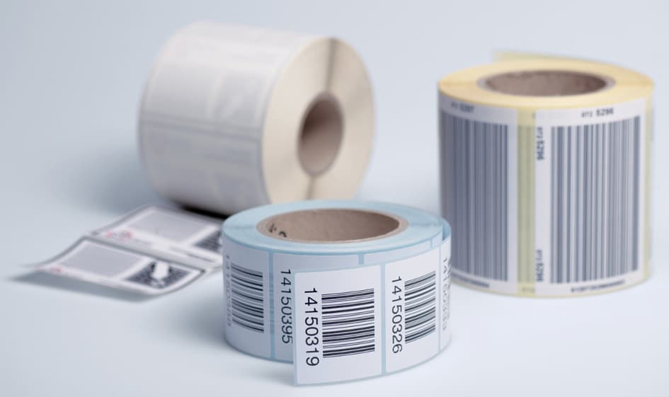 Herma Rollen-Etiketten, 52 X 25 Mm, Weiß