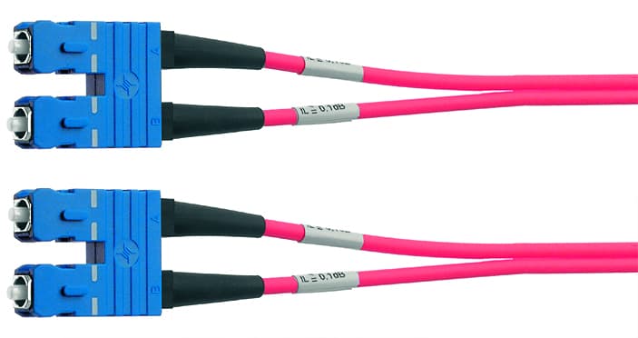 Telegärtner Lwl Patchkabel, Sc-Duplex - Sc-Duplex, Om3, 1 M