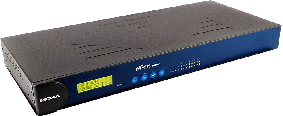 Moxa 19, Industrial Ethernet Serial Device Server, 16 Port