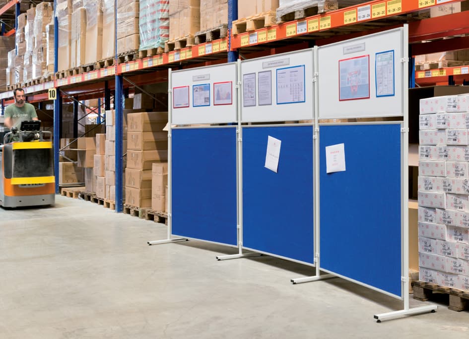 Franken Textiltafel Für Stellwandsystem Eco, 1.200 X 600 Mm