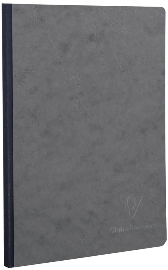 Clairefontaine Notizbuch Age Bag, Din A5, Blanko, Grau