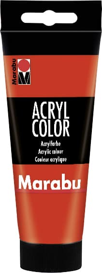 Marabu Acrylfarbe , Acrylcolor, , Saftgrün, 100 Ml