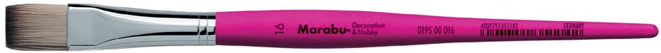 Marabu Synthetikhaarpinsel Decoration & Hobby, Flach, Gr. 24