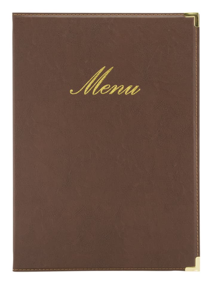Securit Speisekarten-Mappe Classic, A4, Braun