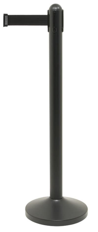 Securit Absperrsystem Retractable - Fuß, Schwarz