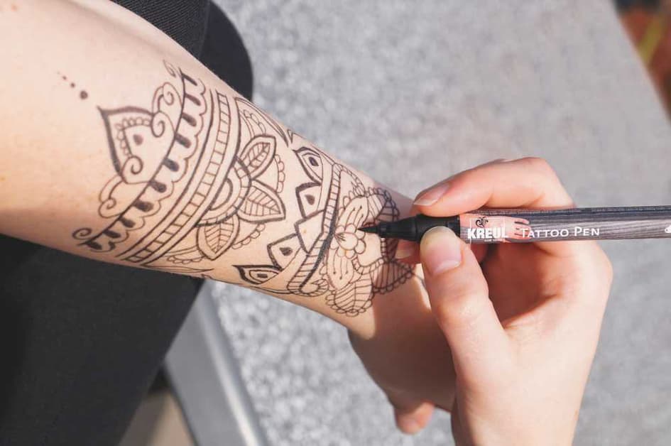 Kreul Tattoo Pen, Rot