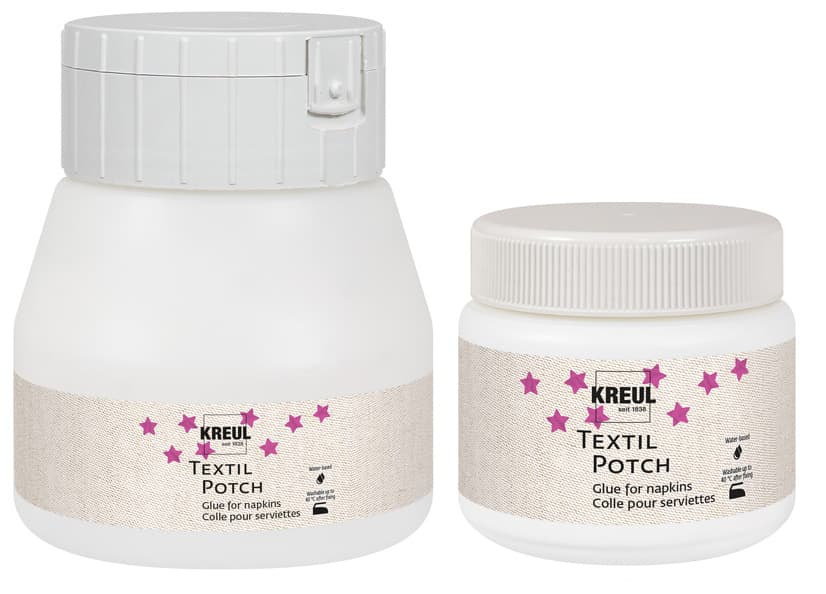 Kreul Servietten-Lack & Leim Textil Potch, 150 Ml