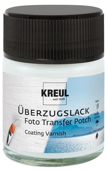 Kreul Foto Transfer Potch Überzugslack, Glänzend, 50 Ml