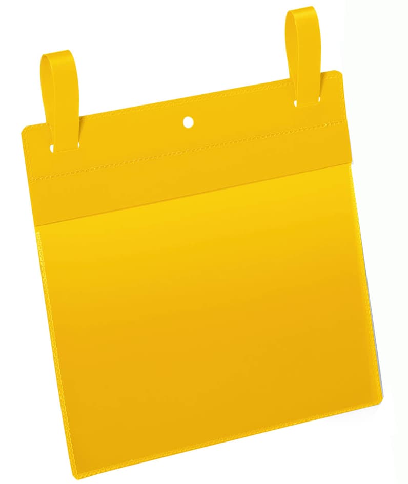 Durable Gitterboxtasche, Mit Lasche A5 Quer, Gelb