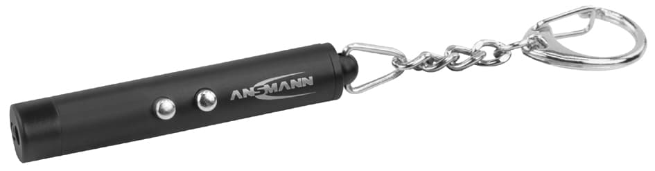 Ansmann Laserpointer , 2in1, , Schwarz