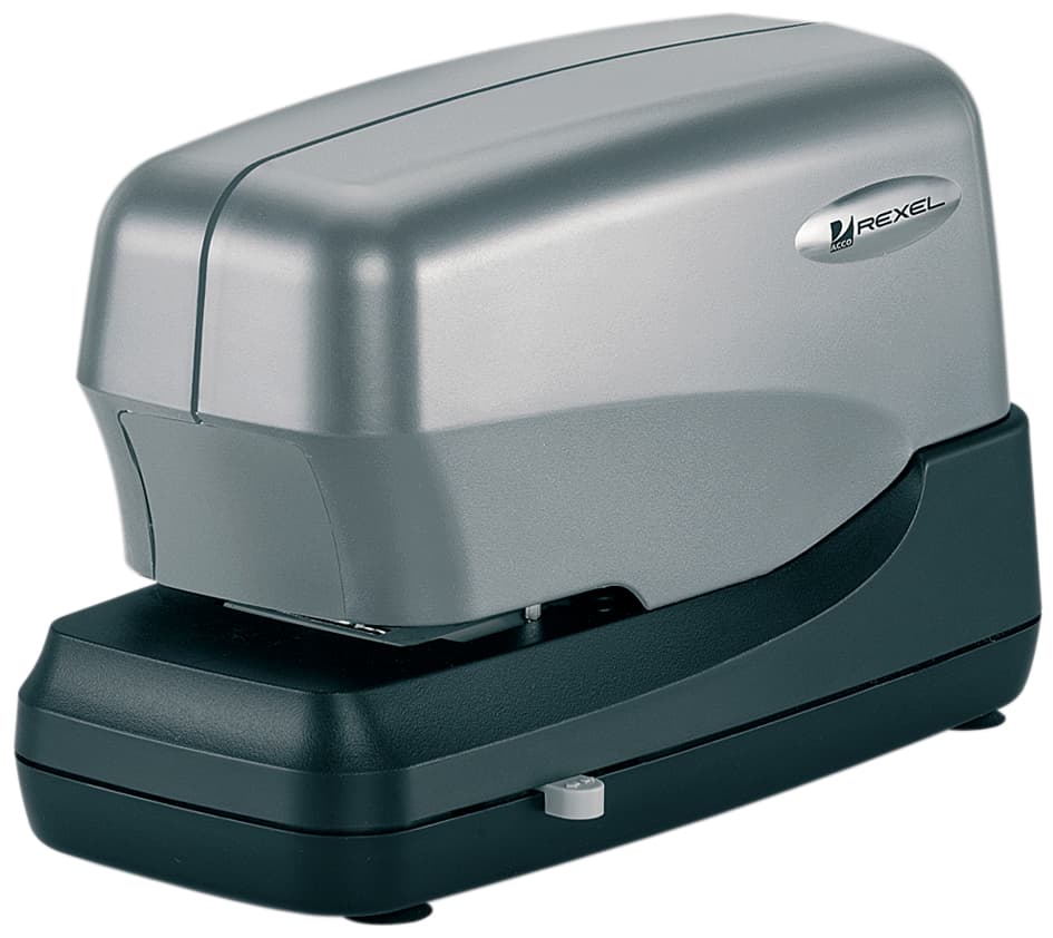 Rexel Elektro-Heftgerät Stella 70, Silber/Schwarz