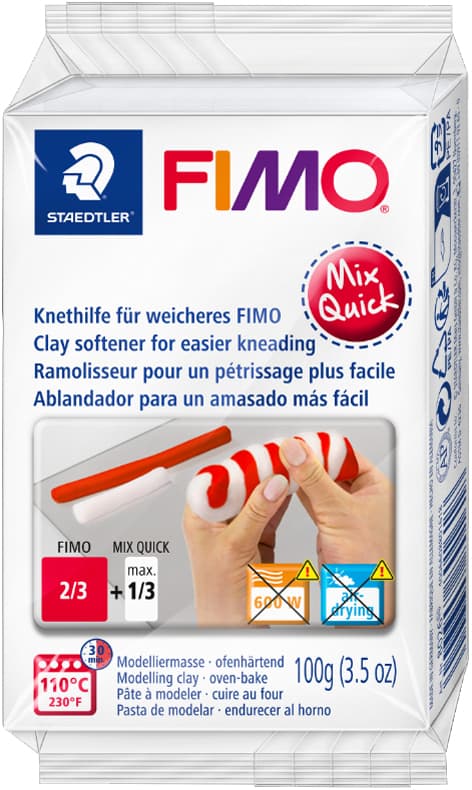 Fimo Knethilfe Mix Quick Für Modelliermasse, Farblos