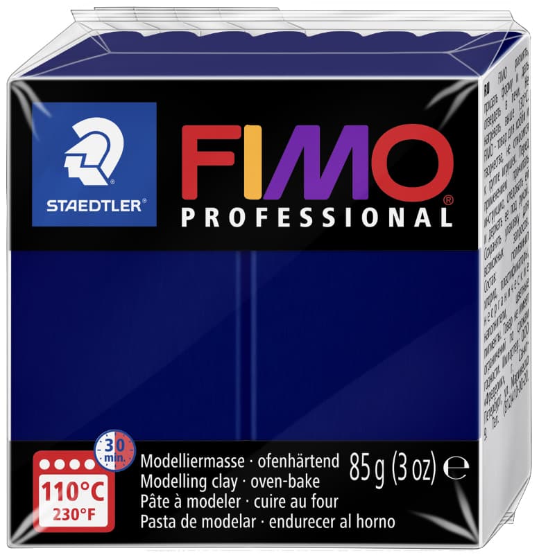 Fimo Professional Modelliermasse, Marineblau, 85 G