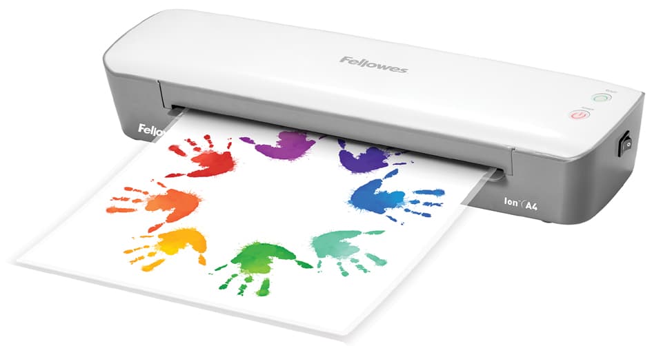 Fellowes Laminiergerät Ion Din A4, Weiß/Grau