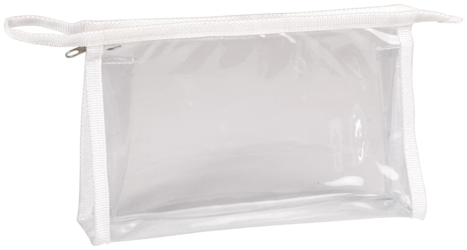 Clairefontaine Schlamper-Etui, Rechteckig, Transparent