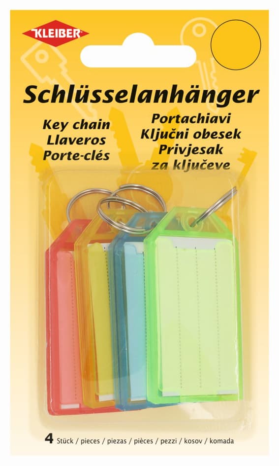 Kleiber Schlüsselanhänger, Farbig Sortiert