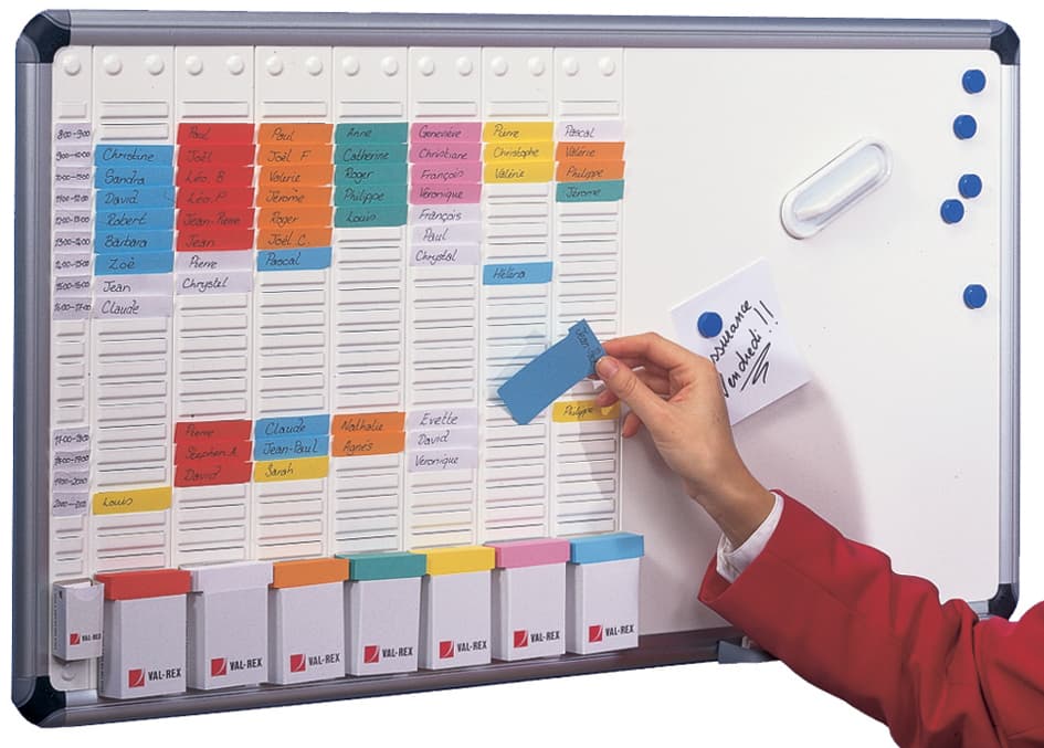 Nobo Weißwandtafel Mit Wochenplaner, (B)910 X (H)490 Mm