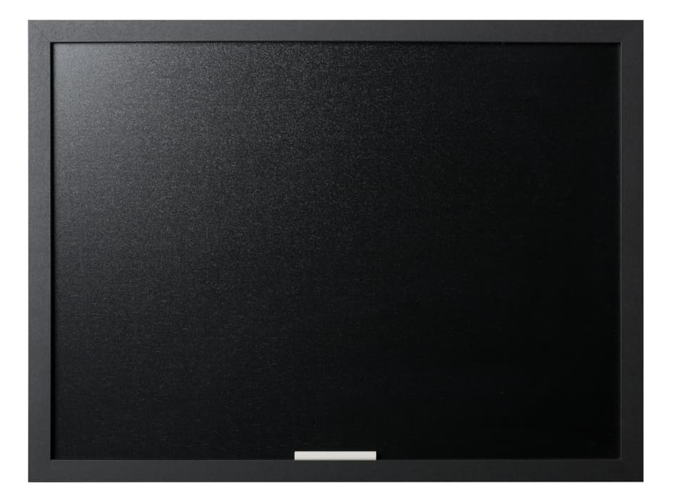 Bi-Office Kreidetafel Optimum, Schwarz, 600 X 450 Mm