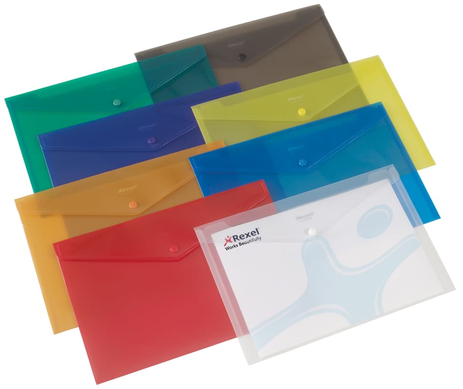 Rexel Dokumententasche Folder, Din A4, Farbig Sortiert