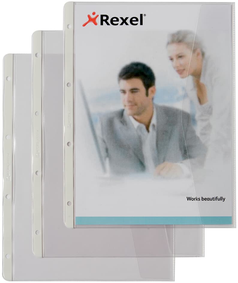 Hetzel Dokumenten-Prospekthülle, A4, Pvc, Genarbt, 0,13 Mm